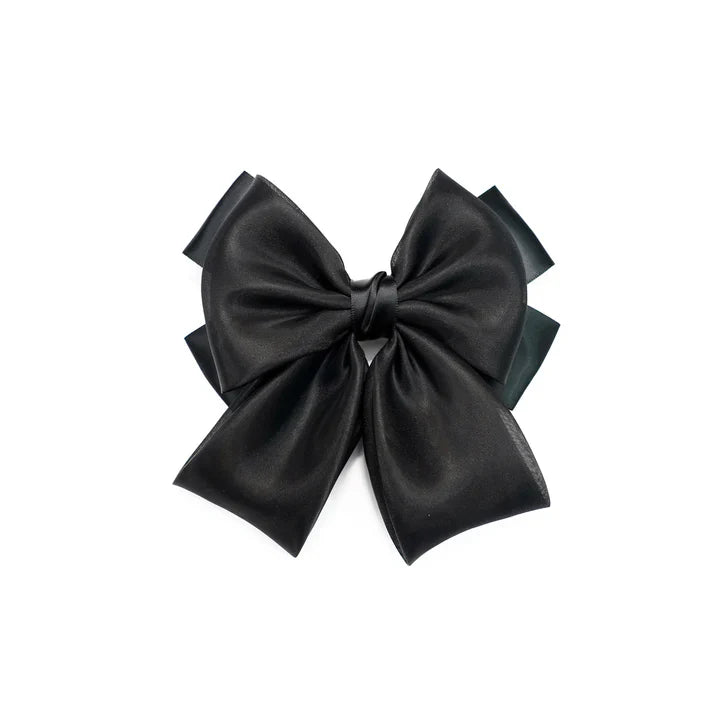 Organza and Satin Bow Clips